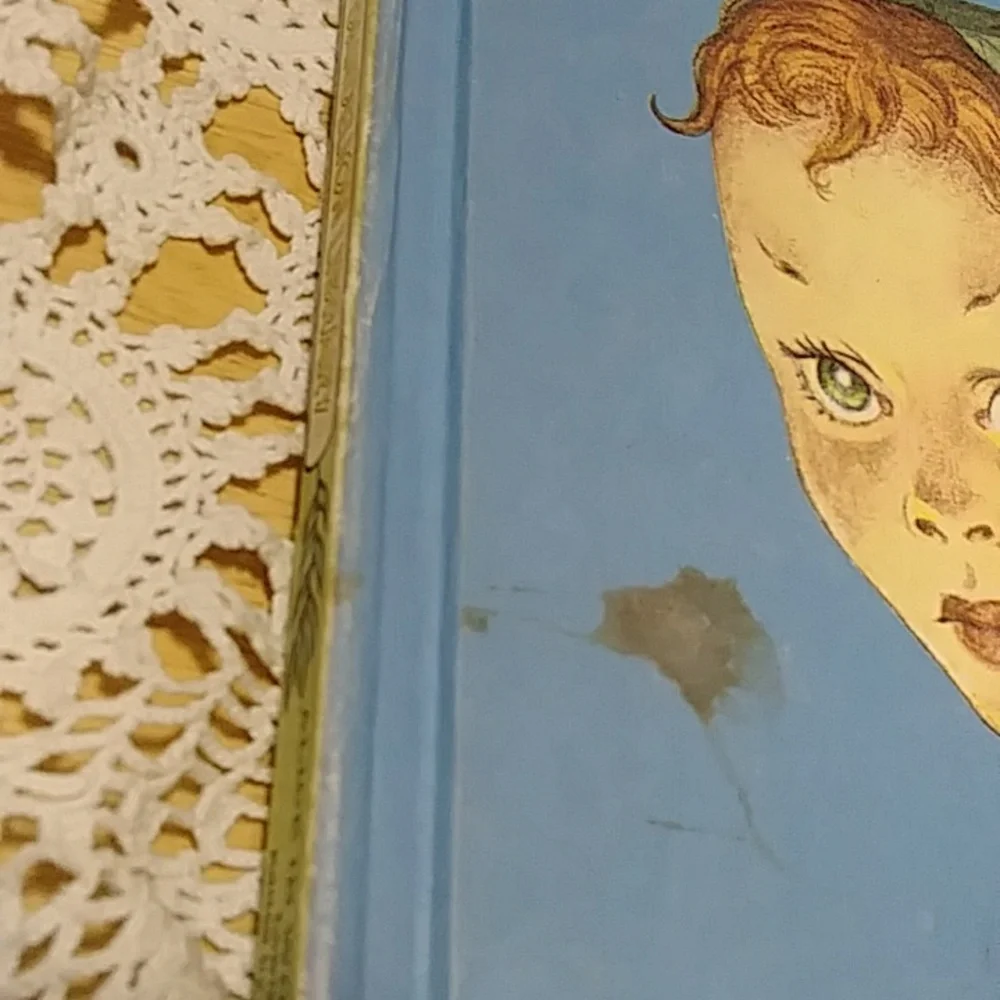 Vintage Peter Pan and Alice in Wonderland book